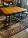 Henri II table in solid walnut