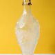 Italian Glass Bottle with Ceramic Stopper / Polveri Alberani / 1950s–1970s