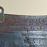 Art-Popular brutalist wall coat holder in solid wood