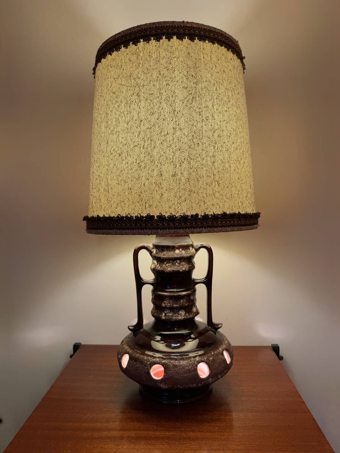 60s ceramic lava lamp