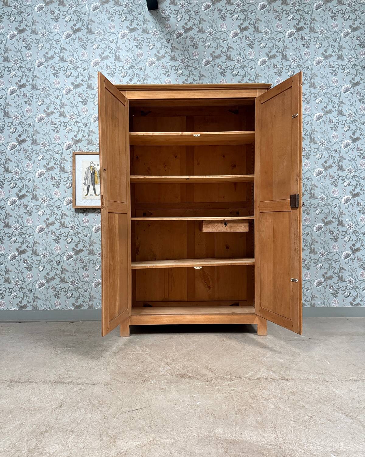 Parisian beech wardrobe (renovated)