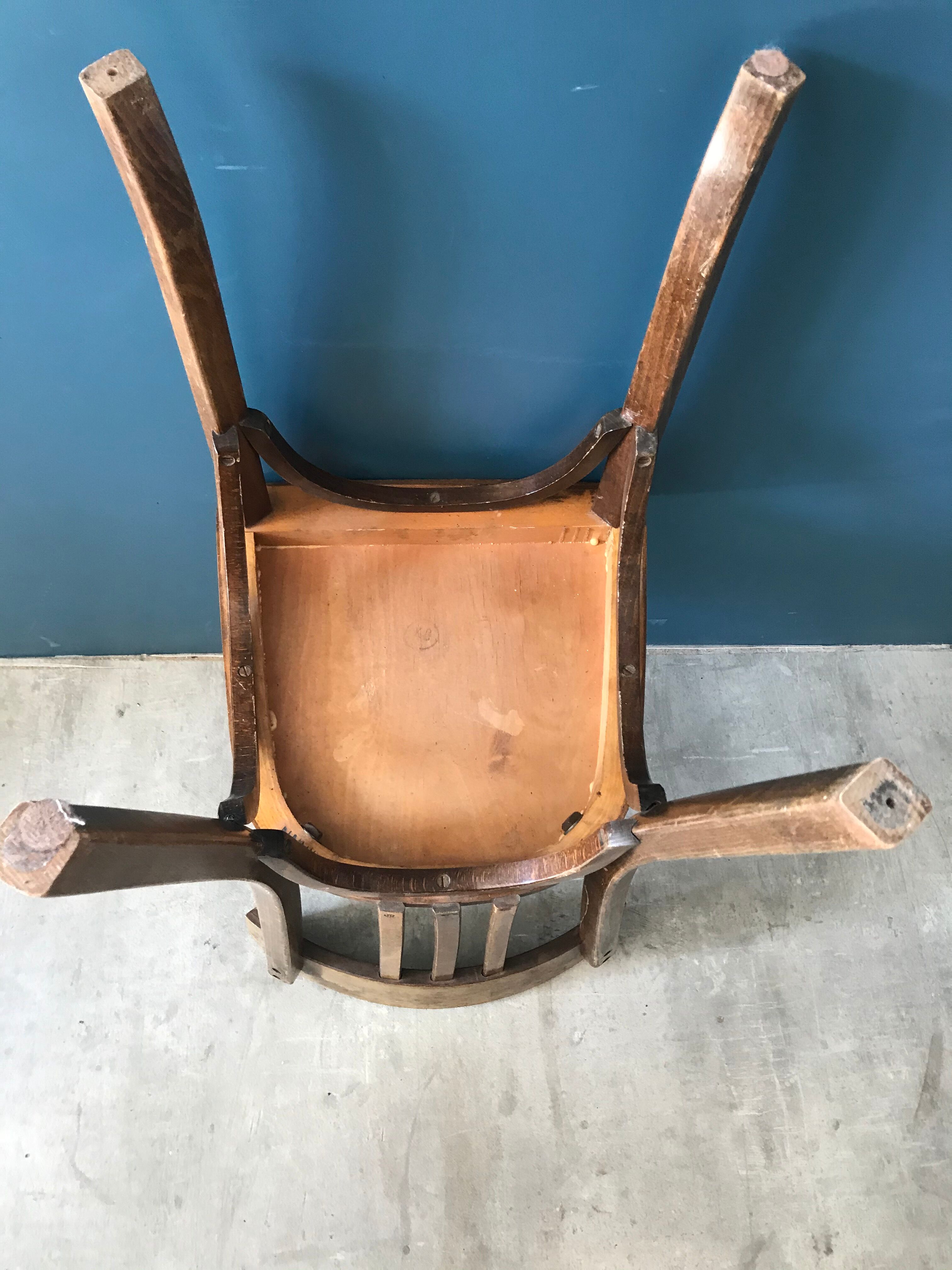 Vintage Baumann bistro chair