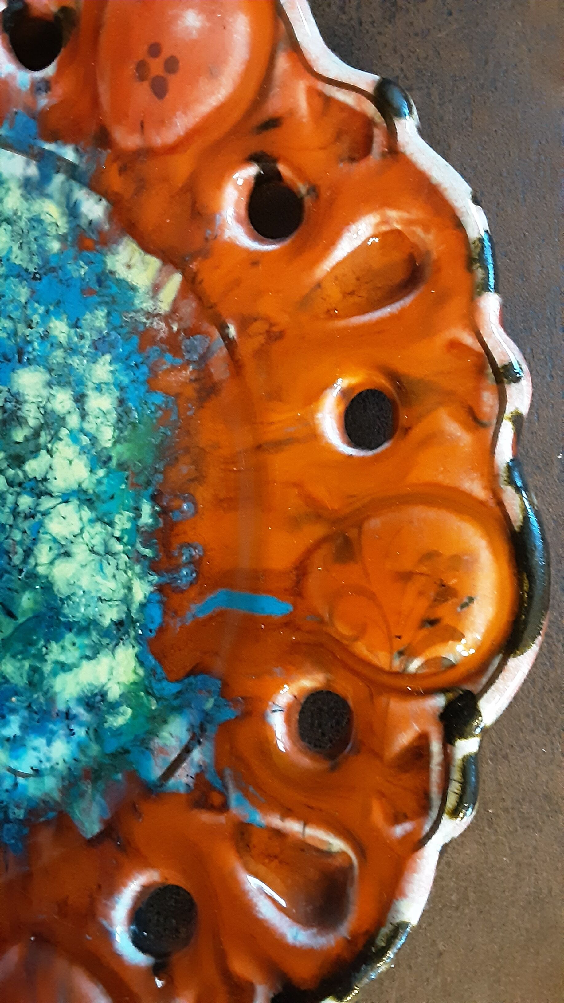 Decorative plate Grès de Morvan