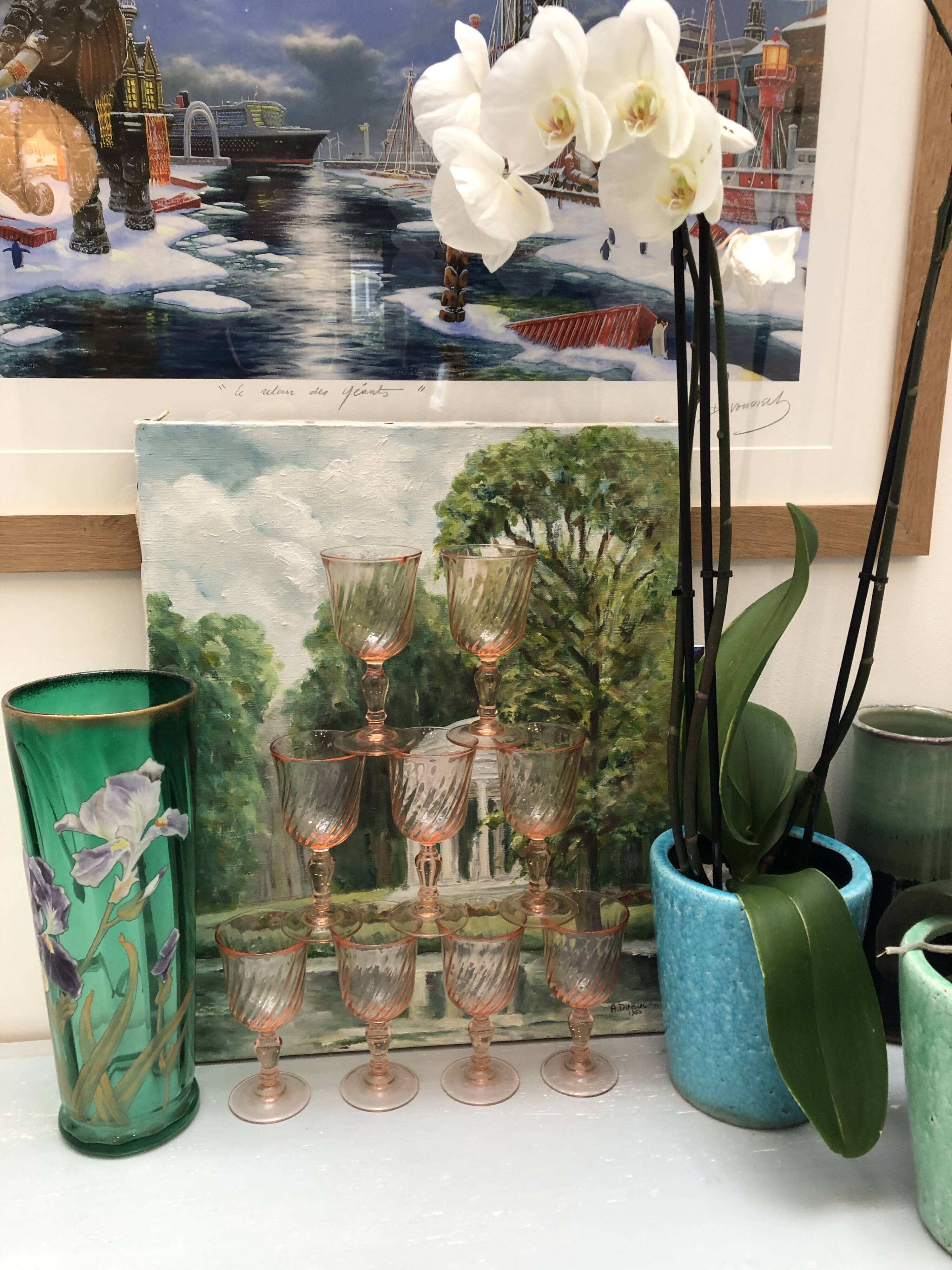 Rosaline white wine glass