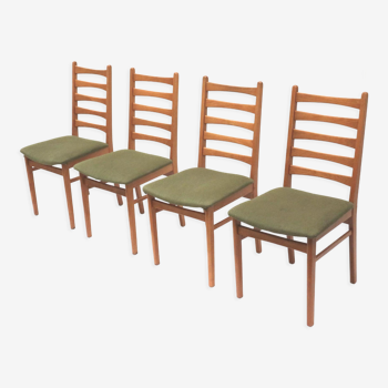Set of 4 dining room chairs made in the 1960s