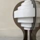 Space age design lamp in plexiglass by Flemming Brylle and Preben Jacobsen, Denmark 1960s