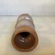 Beige ceramic pagoda vase