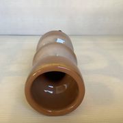 Vase pagode céramique beige