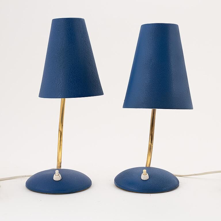 Lampe de table "Ewa" de Eric Warna, Varnano, Suède, années 1960