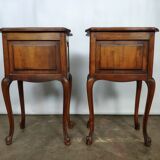 Louis XV style bedside pair