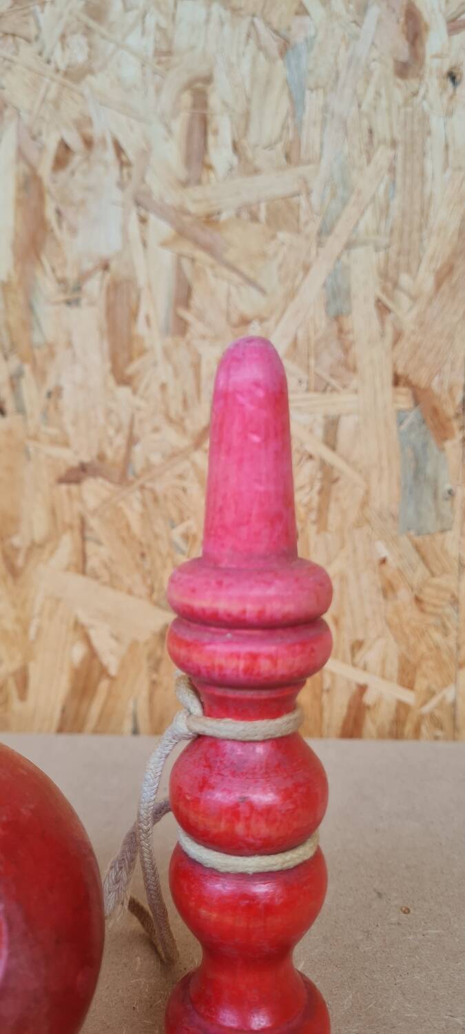 Vintage wooden bilboquet
