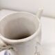 Antique Italian Bassano Vase Pitcher Carafe - Flower Pattern