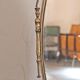 Baroque brass wall mirror, 1930s