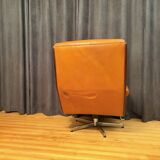 Armchair with footstool, By Ring Mebelfabrikk, Norway, 1960s