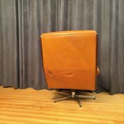 Armchair with footstool, By Ring Mebelfabrikk, Norway, 1960s