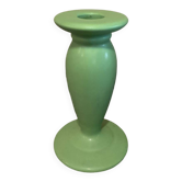 Vintage green candlestick