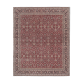Hand Knotted Contemporary Large Turkish Oushak Rug with Mid-Century Design