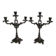 Pair of Louis XV style rocaille candelabras