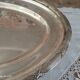 Oval top, vintage silver metal vegetable