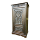 Neo Gothic oak cabinet