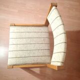 6 Danish Farstrup Scandinavian vintage chairs 1960 solid beech