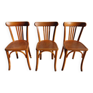 3 chaises bistrot Luterma,