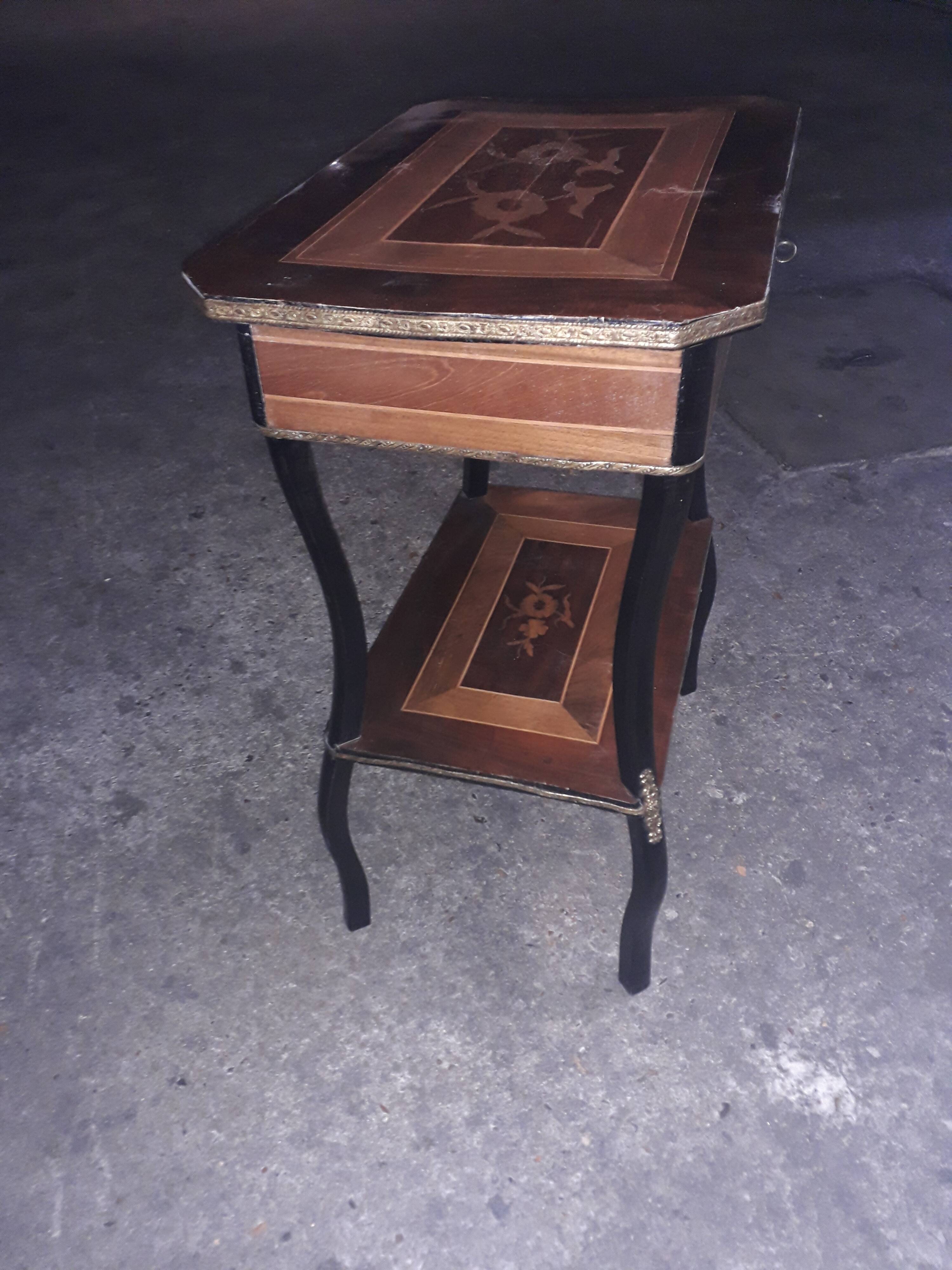 19th sawwood marquetry worker