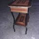 19th sawwood marquetry worker