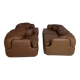 Confidential Lounge Chairs and Sofa by Alberto Rosselli, Set of 3