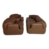 Confidential Lounge Chairs and Sofa by Alberto Rosselli, Set of 3