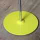 Yellow-lace-sheet metal table lamp