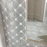 Silver mirror with beveled mirror