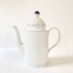 Seltmann Weiden porcelain coffee pot and sugar bowl, W Germany, 1980s
