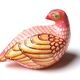 Oiseau Mexicain en papier mâché signé, années 70