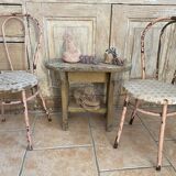 Pairs of small children's chairs