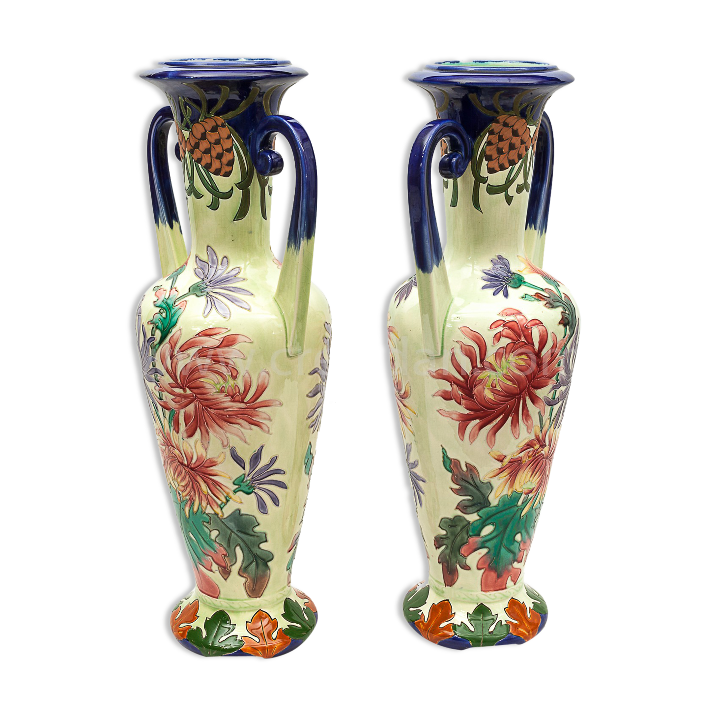 Pair of amphorae Longchamp 1370