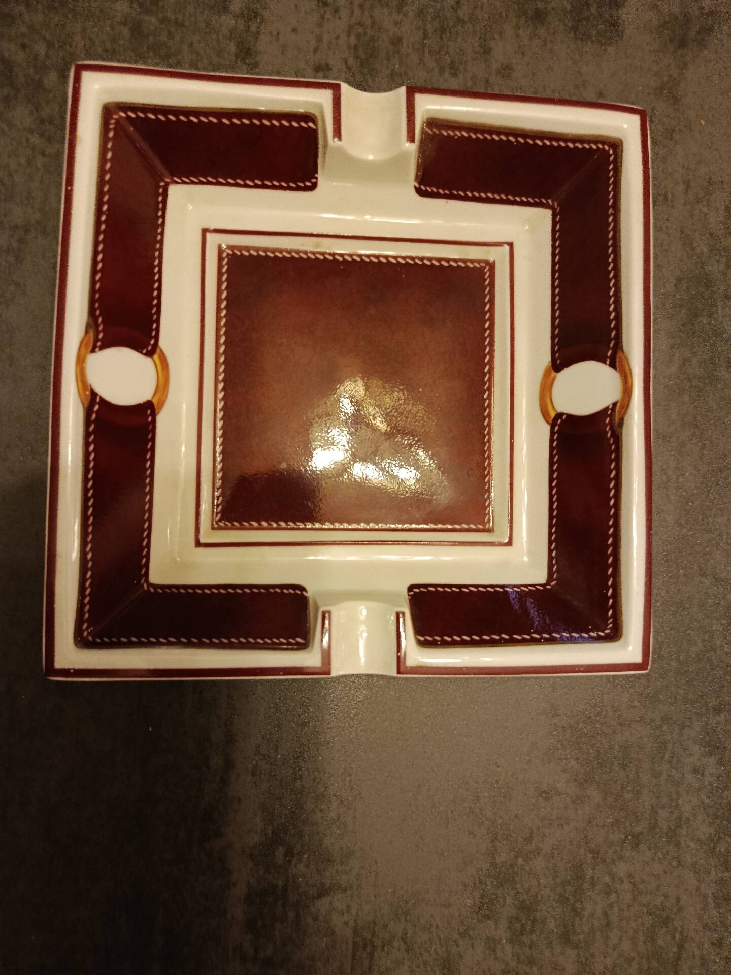 Hermès ashtray pocket tray