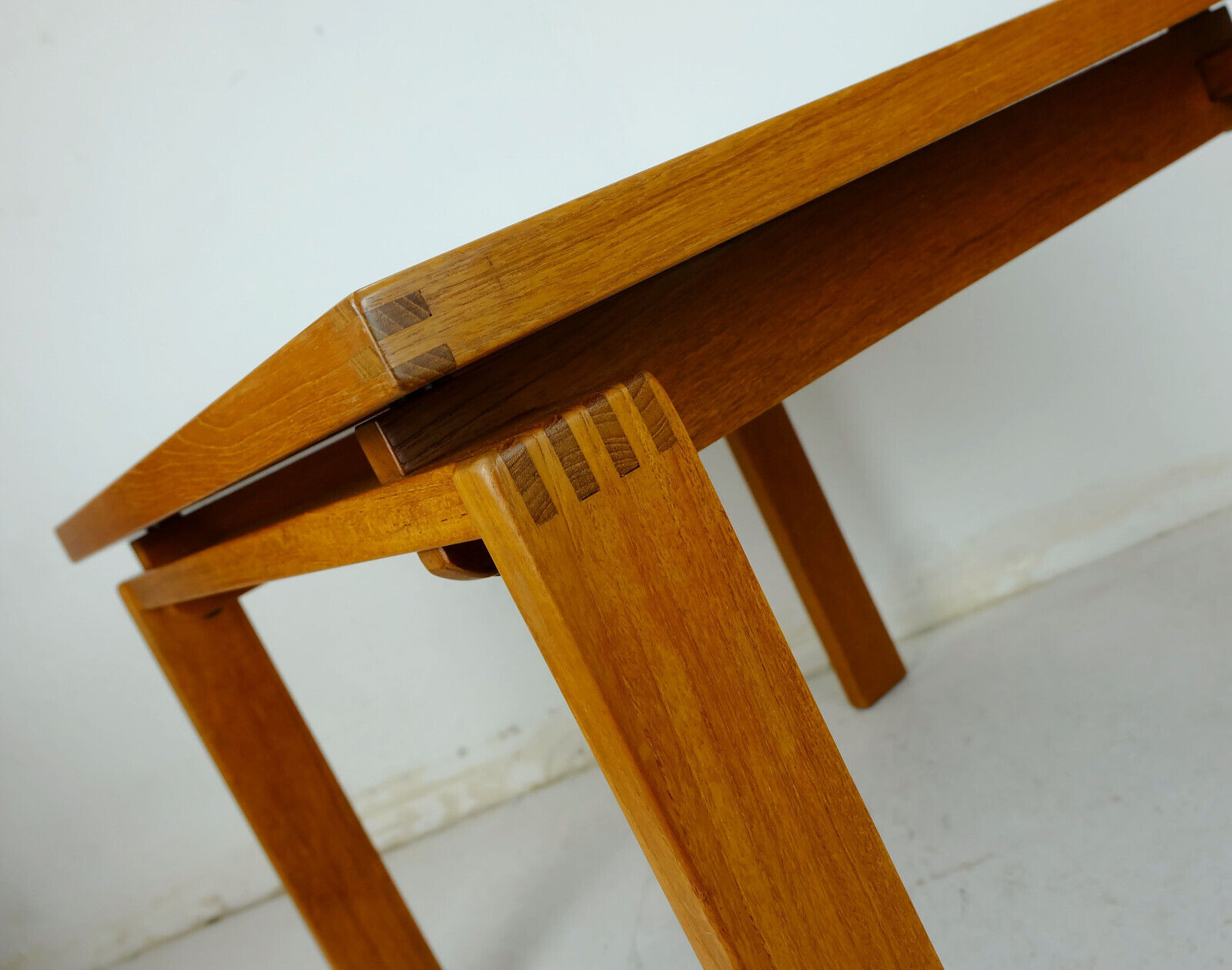 danish modern COFFEE TABLE teak trioh denmark 1970s