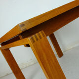 Table basse teck triot Danemark années 1970