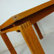 Table basse teck triot Danemark années 1970