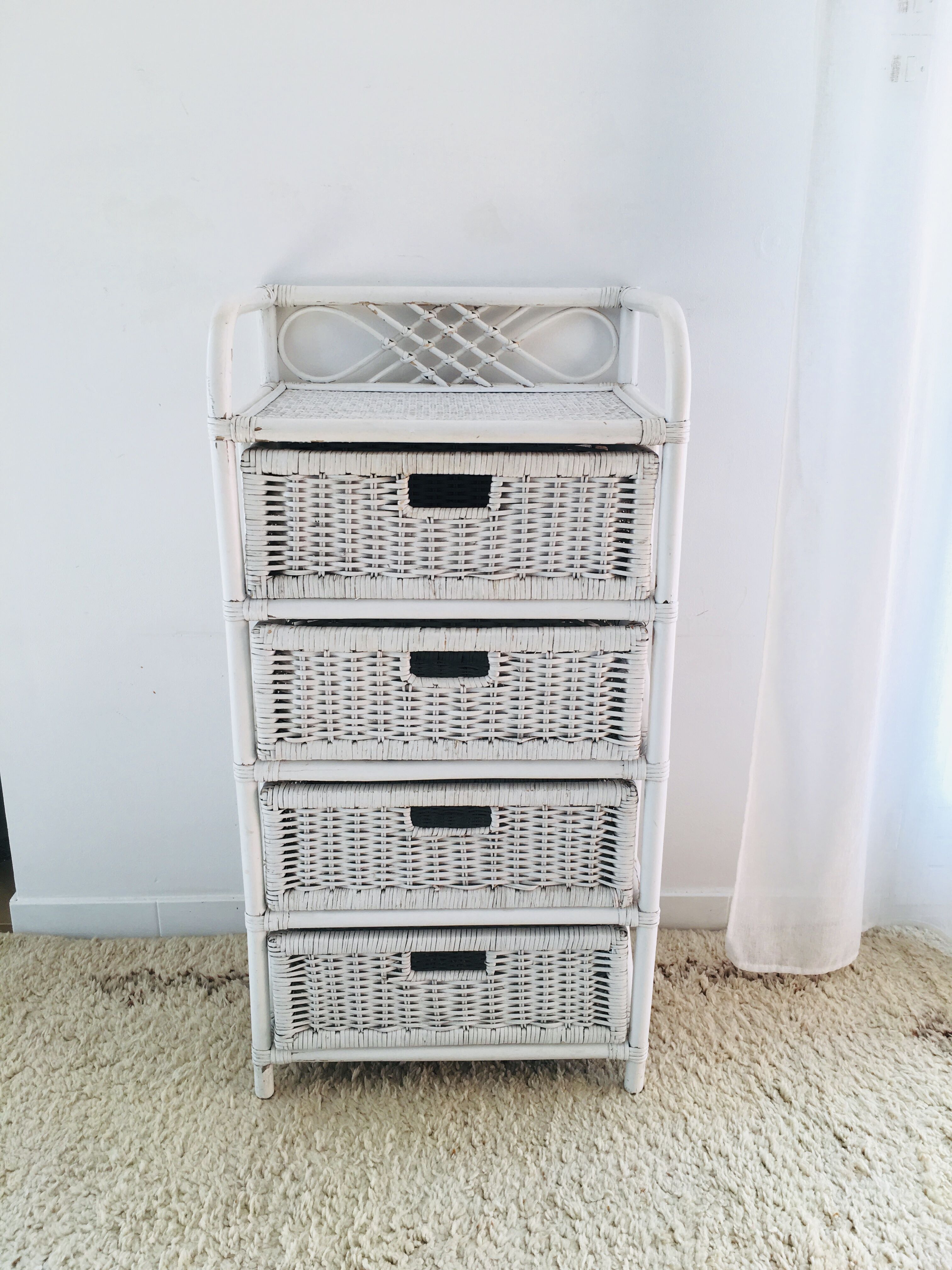 Ratin drawer furniture