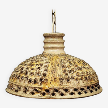 Ceramic chandelier, vintage style, 1960s, production: Denmark