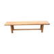 Cottage wooden bench