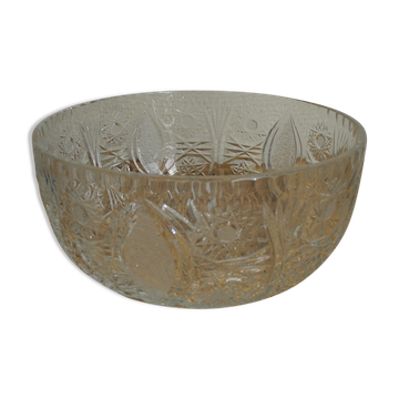 Antique vintage crystal dish