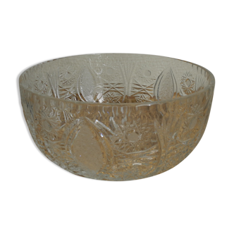 Plat ancien cristal vintage