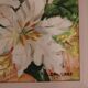 Original Swedish oil on panel from the mid-century – white lilies