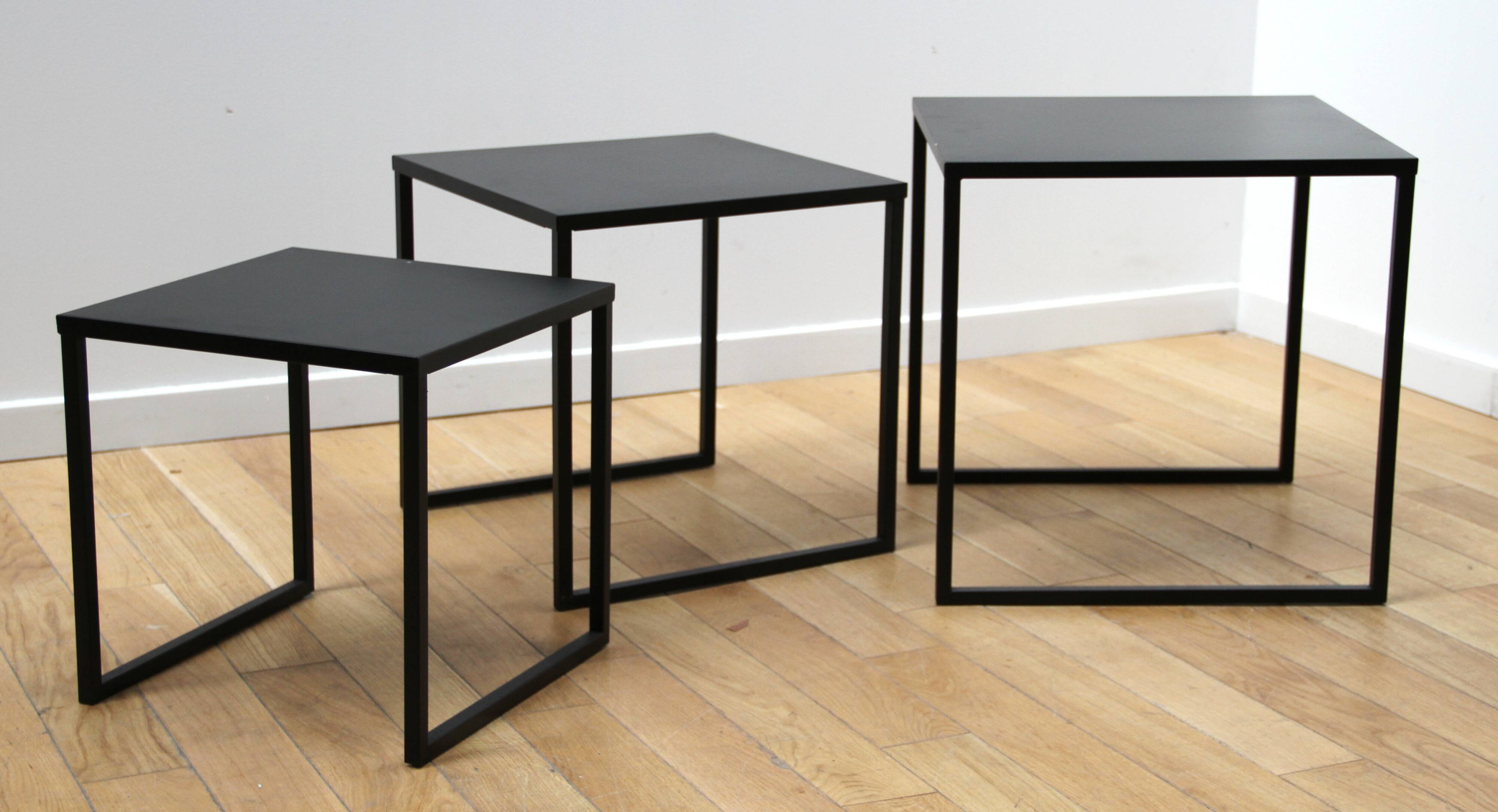 Tables design gigognes