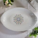 Plat Ovale en Porcelaine Vierzon Plat de Service