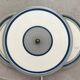 Large triple stoneware wall sconce from Axella, Denmark, 1980s