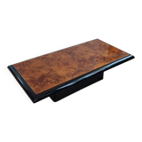 Elm magnifying glass coffee table